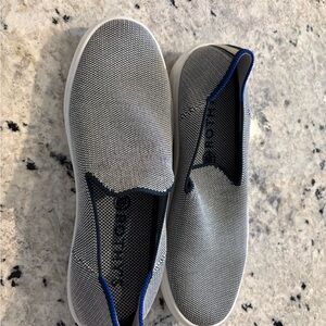 Rothy's Black and Blue Women's Slip-On Flats